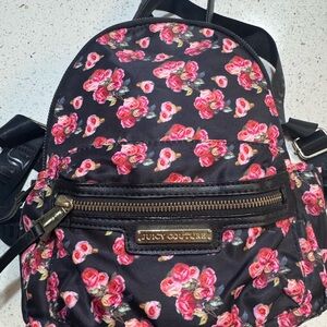 Juicy Couture Pink Floral Backpack